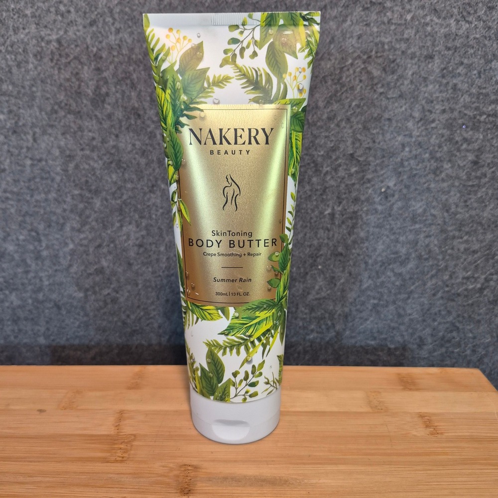 New Nakery Skin Toning Body Butter 10oz Sealed Summer Rain citrus floral